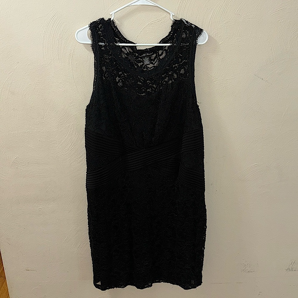 Candalite Women’s 2x Black Lace Dress